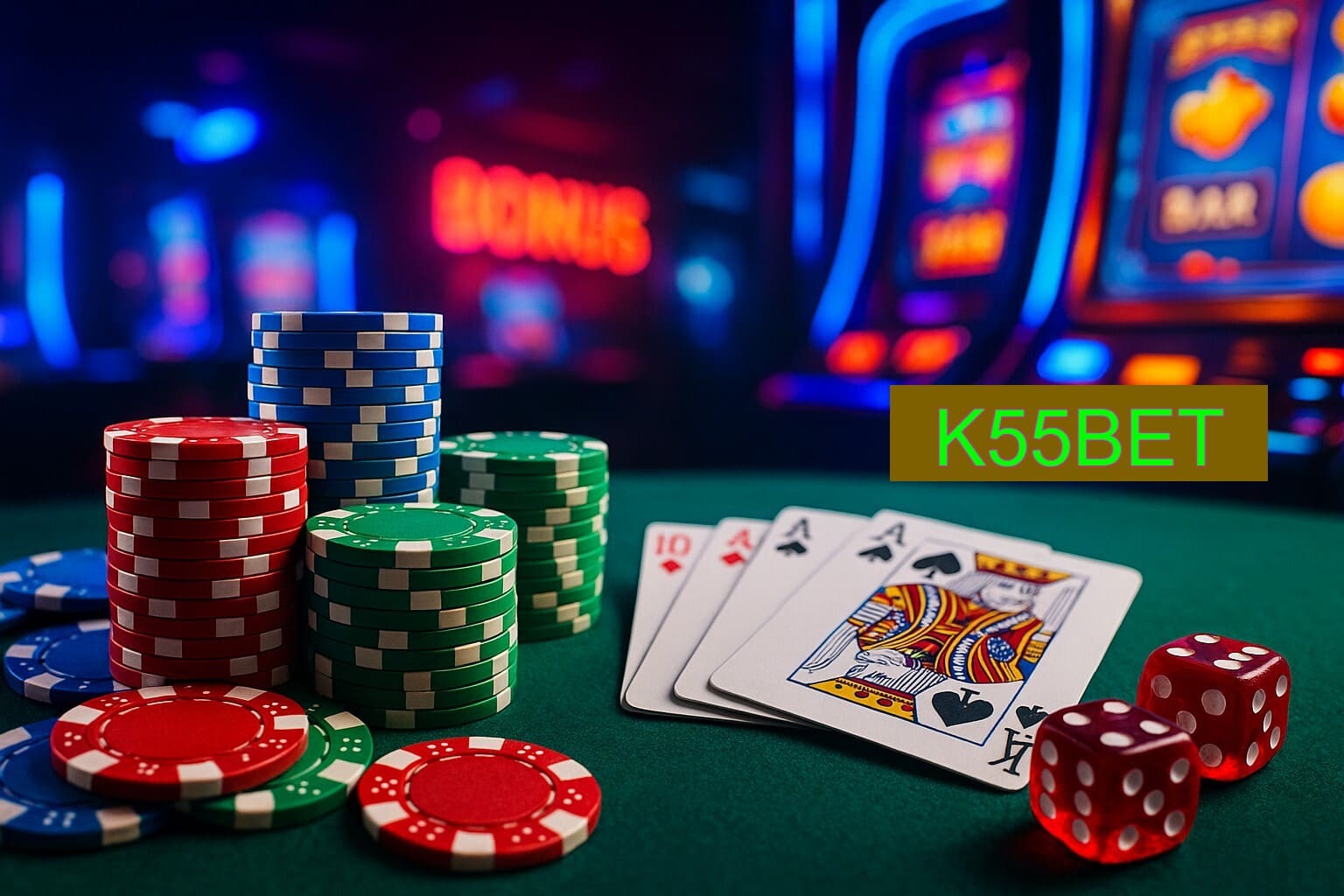 Benefícios do K55BET