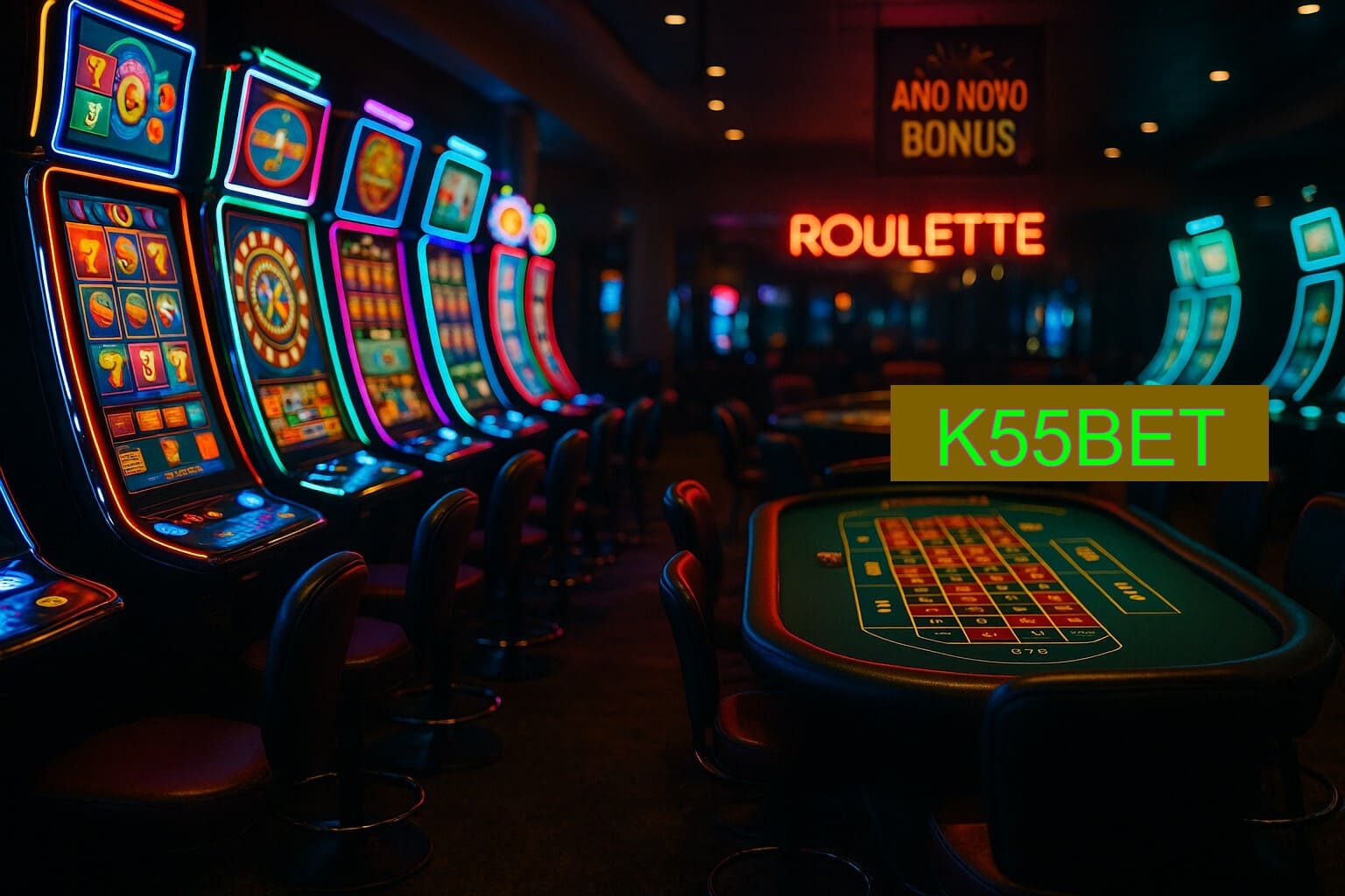 Jogos emocionantes no K55BET